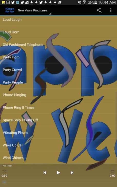 New Years Ringtones скриншот 1
