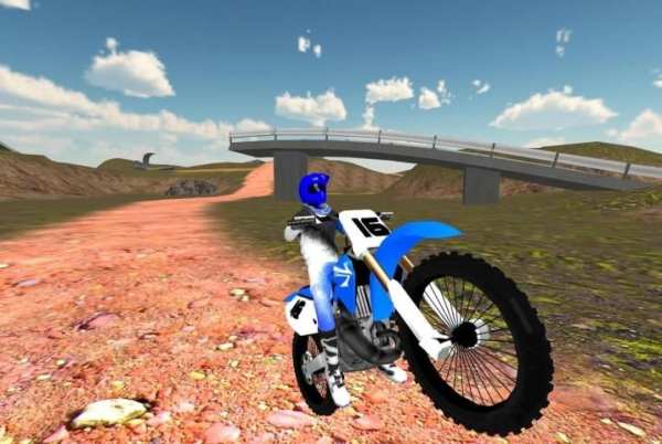 Motocross Extreme Racing 3D 1 تصوير الشاشة