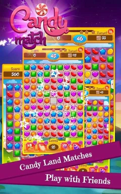 Candy Gummy Match screenshot 1