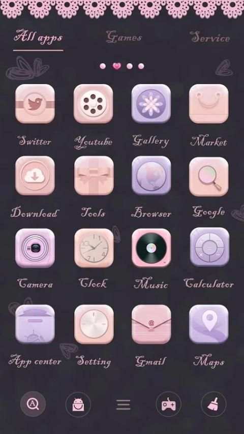 Firday Go Launcher Theme 2 تصوير الشاشة