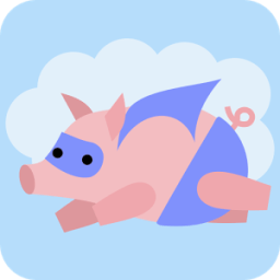 Super-Hero Piggy أيقونة