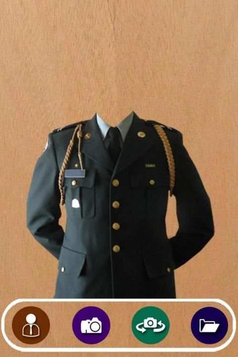 Army Suit Photo Camera स्क्रीनशॉट 2