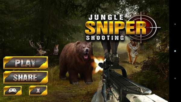Jungle Sniper Animal Hunting screenshot 3