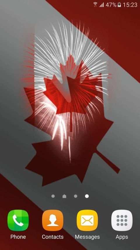 3d Canadian Flag Wallpapers screenshot 4
