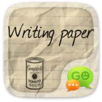 GO SMS PRO WRITING THEME