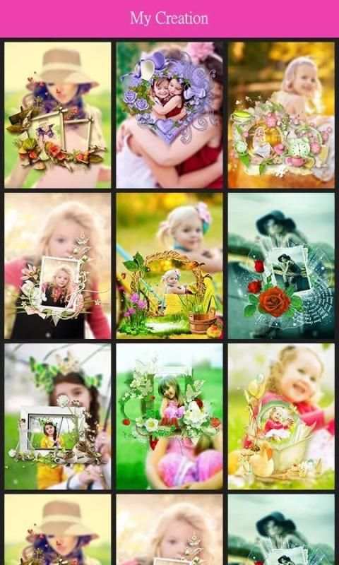 Pic in Pic (PIP) Flower Photo screenshot 1