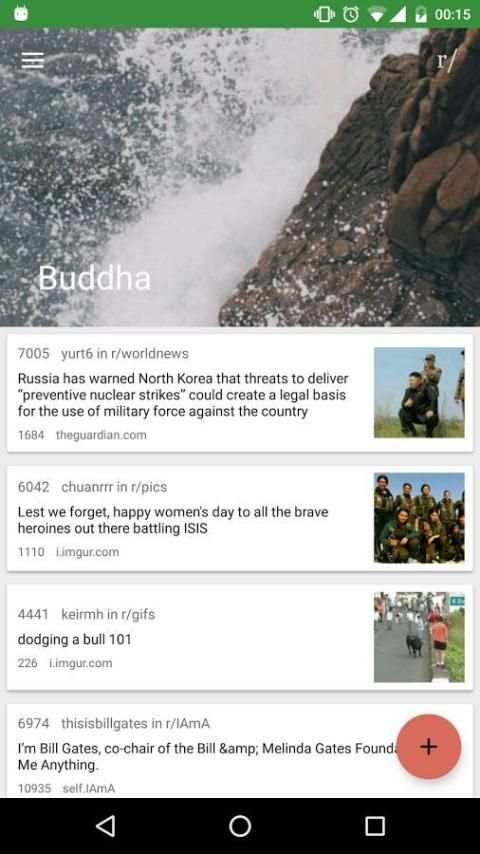 'Buddha' for reddit स्क्रीनशॉट 1