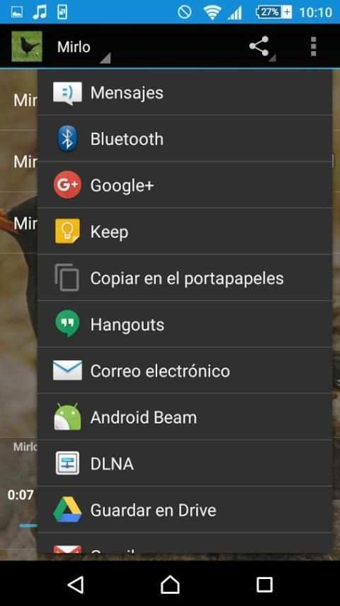 Canto del mirlo screenshot 2