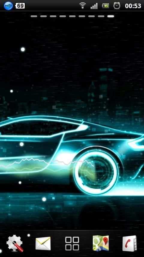 Sport Cars Live Wallpaper screenshot 1