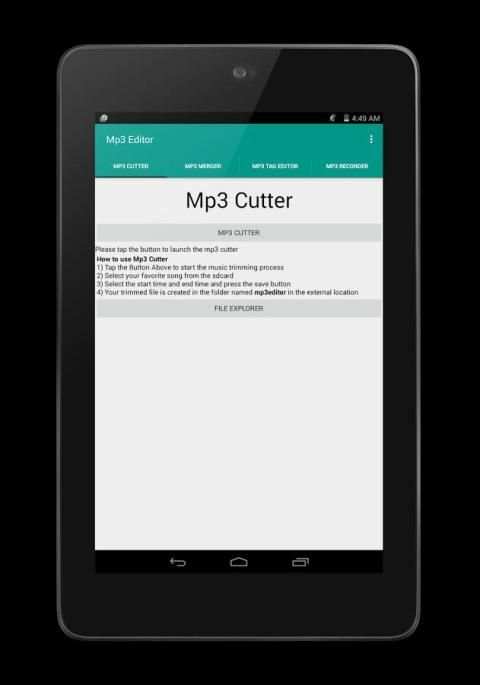 Mp3 Editor,Merger & Cutter скриншот 7