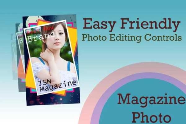 Magazine Cover Photo Frame скриншот 1