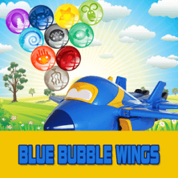 Blue Bubble Wings free أيقونة
