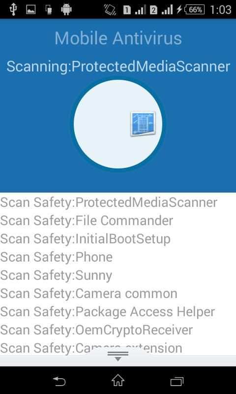 Antivirus For Android 7 تصوير الشاشة