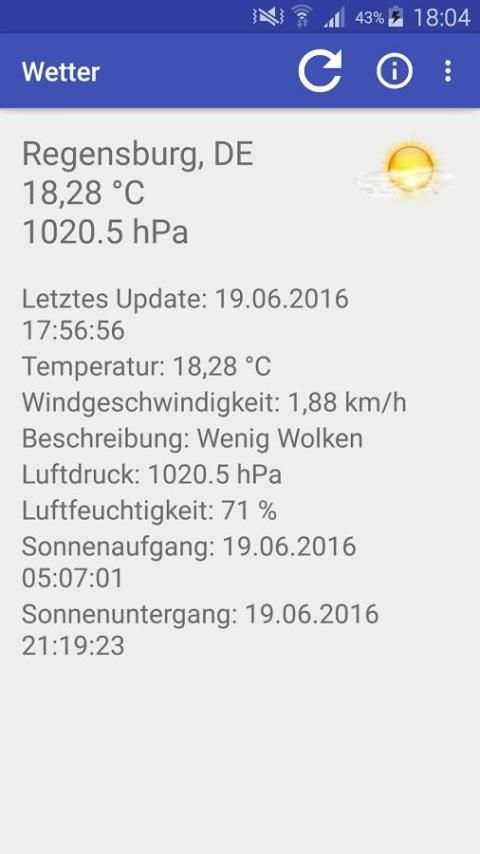 WeatherApp 3 تصوير الشاشة