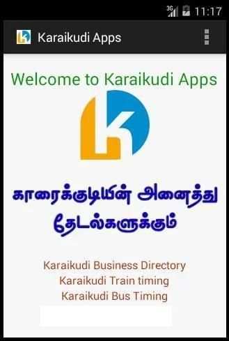 Karaikudi Apps Latest V.1 स्क्रीनशॉट 3