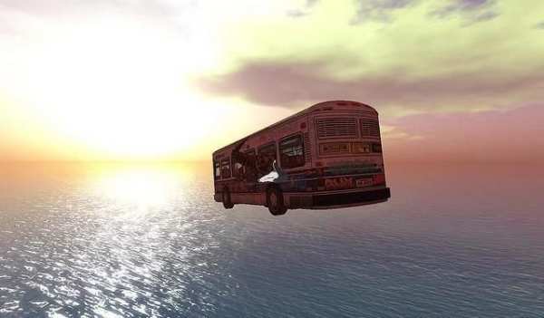 Flying Bus Simulator Vice City screenshot 3