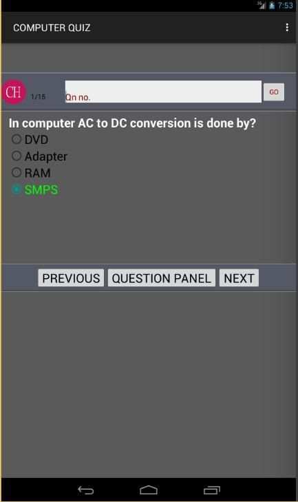 IBPS Computer QUIZ स्क्रीनशॉट 1