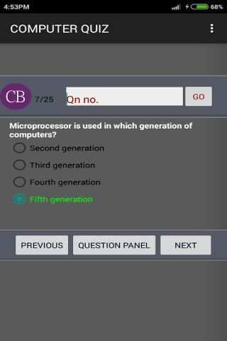 IBPS Computer QUIZ स्क्रीनशॉट 3