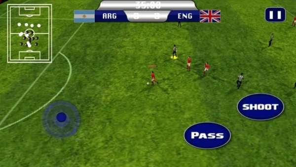 Football euro Real soccer 2016 screenshot 2
