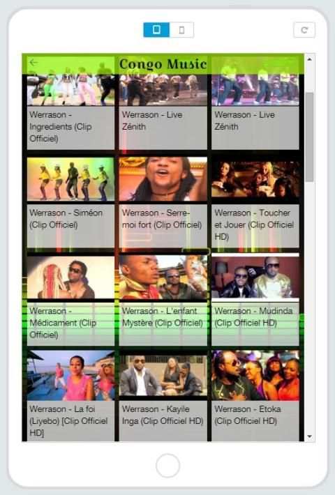 Congo Music 3 تصوير الشاشة