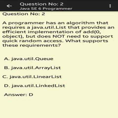 OCP Java SE 6 Exam (1z0-851) скриншот 7