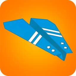 Animated Paper Airplanes