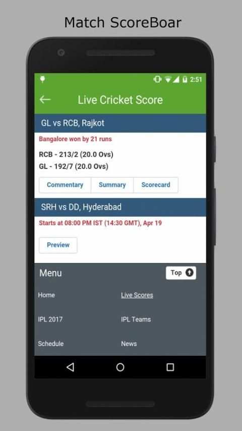 Cricket Live Line Score screenshot 2