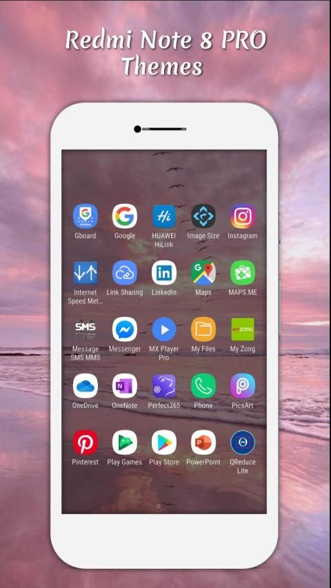 Theme for Redmi Note 8 pro स्क्रीनशॉट 1
