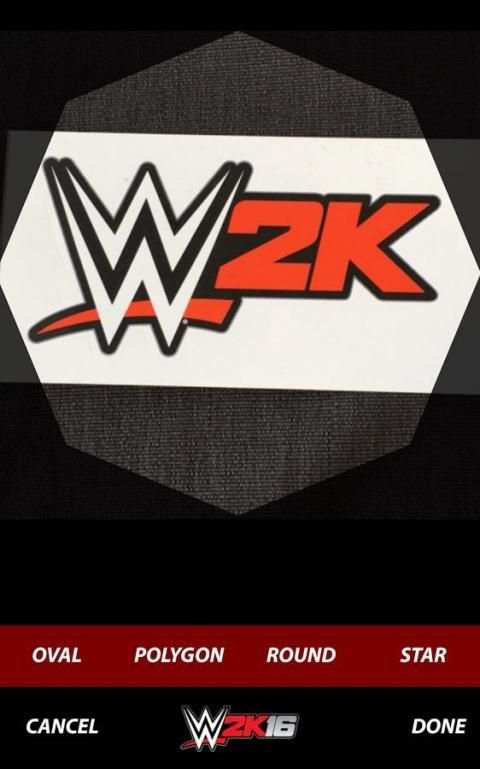 WWE 2K16 Creation Studio स्क्रीनशॉट 1
