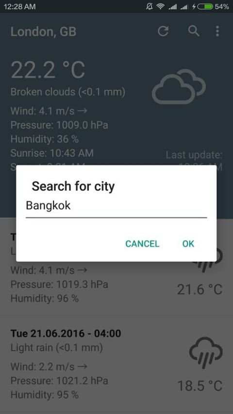 Weather Forecast screenshot 2