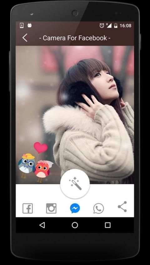 Camera for Facebook - iCamera скриншот 4