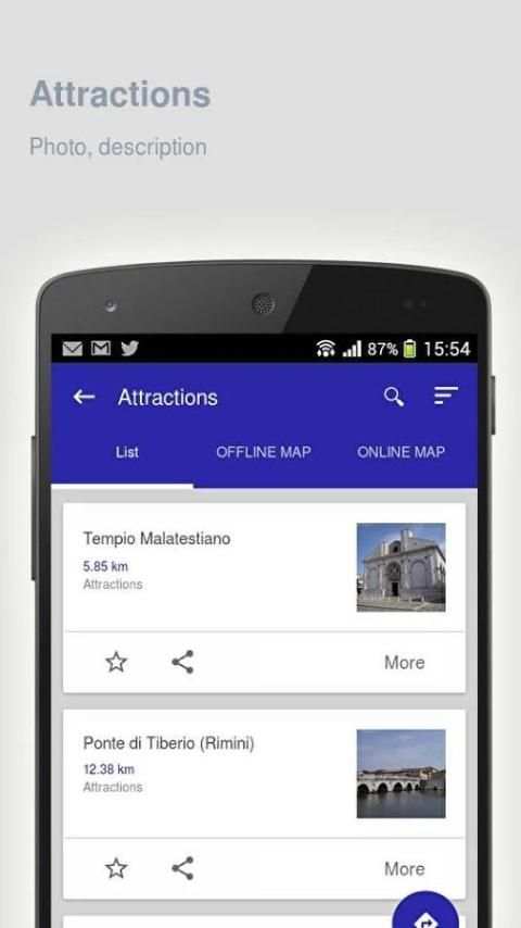 Rimini: Offline travel guide screenshot 2