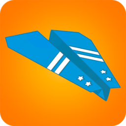 Animated Paper Airplanes أيقونة