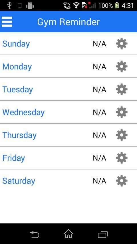 My Nutrition Reminder screenshot 2