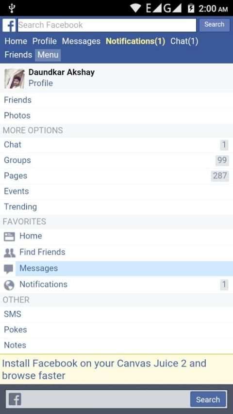Easy Facebook screenshot 4