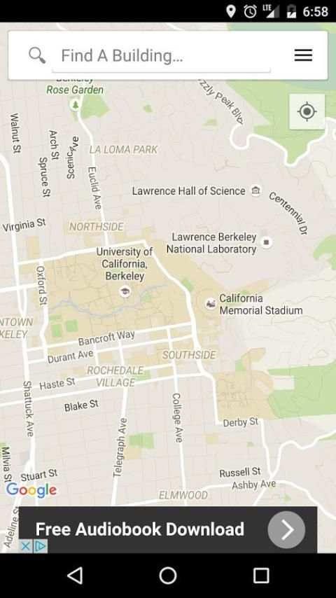UC Berkeley Maps 1 تصوير الشاشة