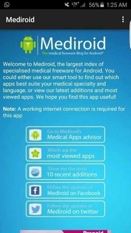 Mediroid | free medical apps screenshot 11