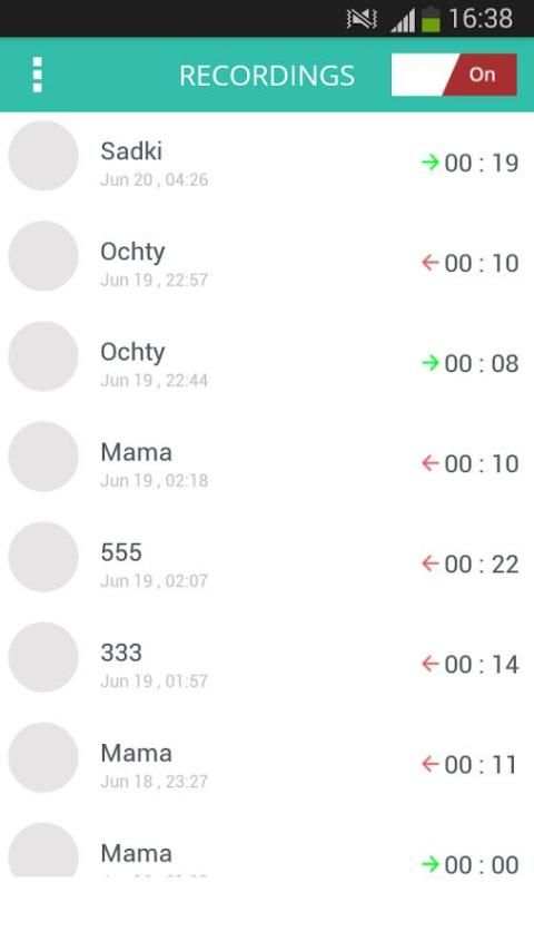 Phone Call Recorder Automatic скриншот 6