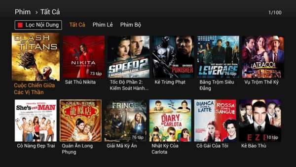 Clip.vn For Android TV screenshot 2