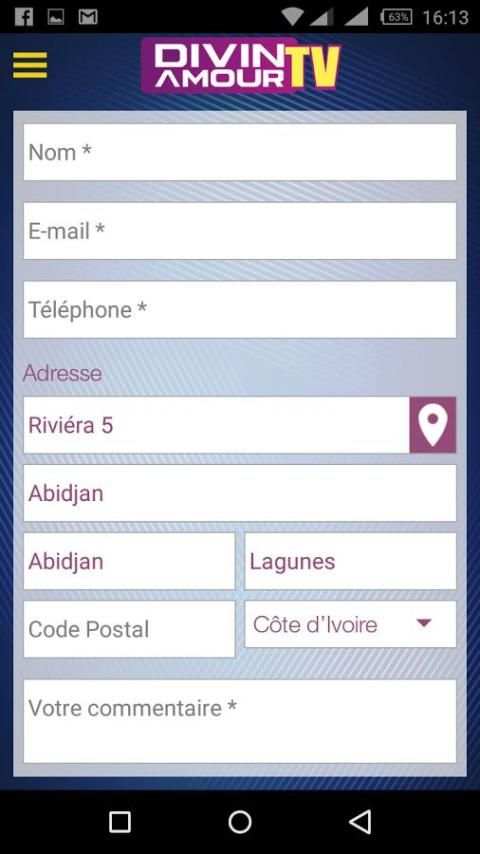 Divin Amour TV screenshot 1