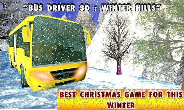 Offroad Snow Hill Bus Drive screenshot 15