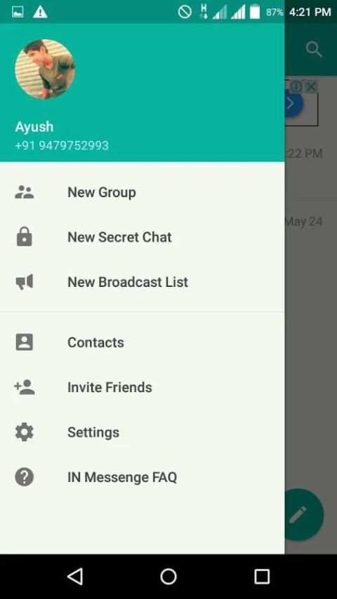 IN Messenger screenshot 2