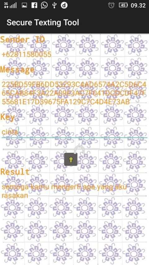 Sms Encryption RC6 скриншот 1