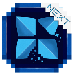 Next Pixels 3D Theme icon