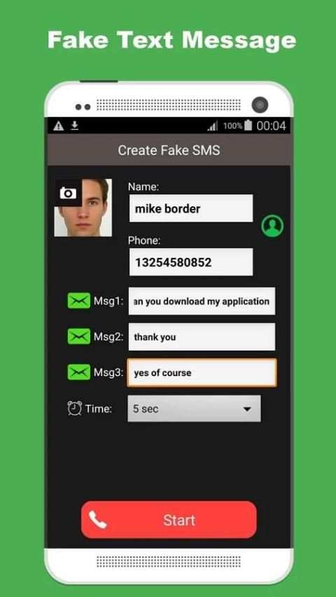 Fake Text Message screenshot 7