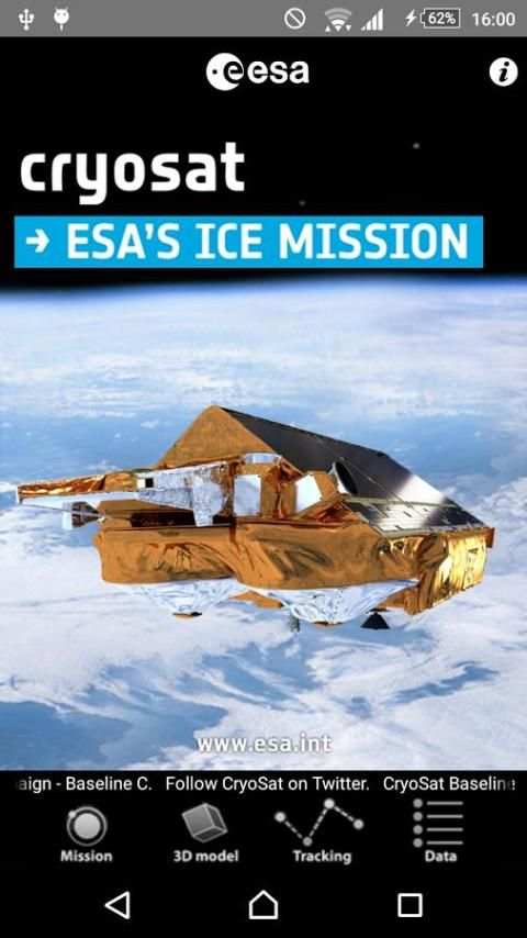 ESA cryosat screenshot 1