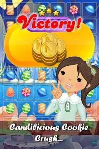 Candy Cookie Crush screenshot 1
