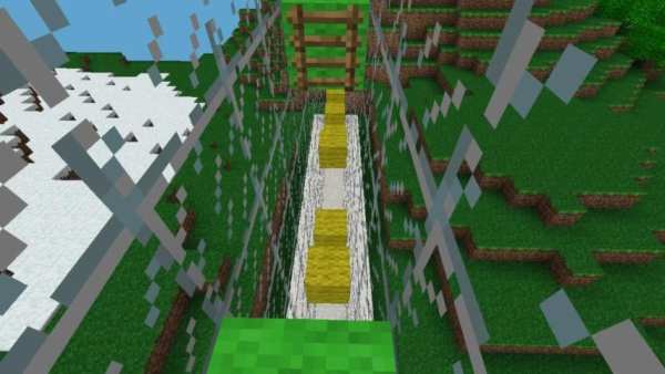 Parkour wall map for Minecraft 1 تصوير الشاشة