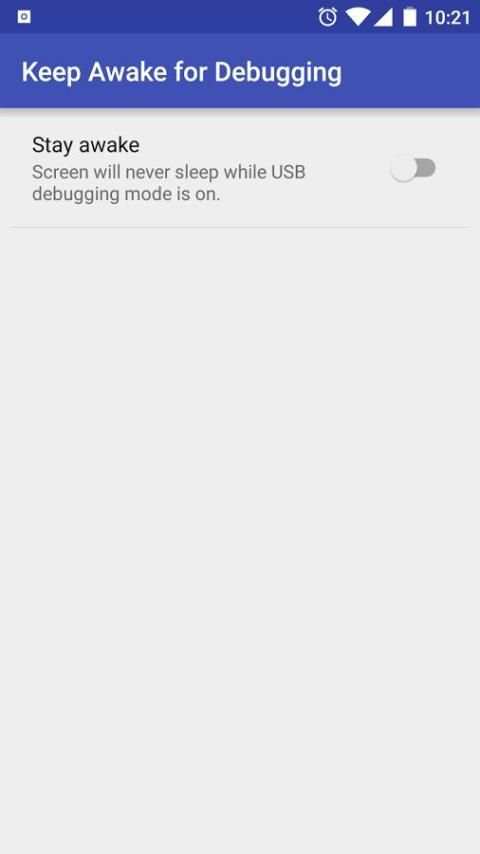 Keep Awake for Debugging स्क्रीनशॉट 1