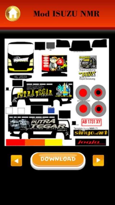 Bussid Mod Canter Isuzu screenshot 1